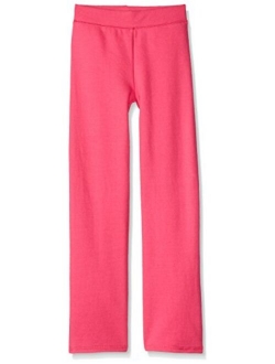 ComfortSoft EcoSmart Girls' Open Bottom Leg Sweatpants