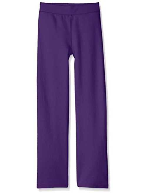 Hanes ComfortSoft EcoSmart Girls' Open Bottom Leg Sweatpants