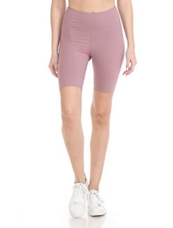 Women's Premium High Waisted Active Flex Leggings & Shorts