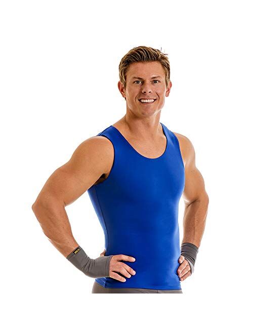 Insta Slim 3 Pack Men's Firming Compression Muscle Tank Shirt