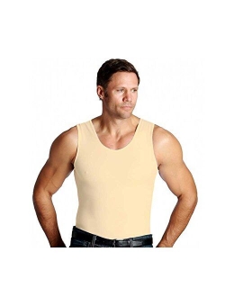 INSTA SLIM Mens Compression Royal Muscle Tank Shirt (MA0001-ROY)