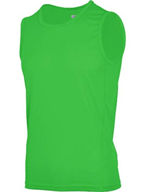 V VICROAD Mens Quick Dry Sport Tank Top Lightweight Training Workout Shirt Sleeveless