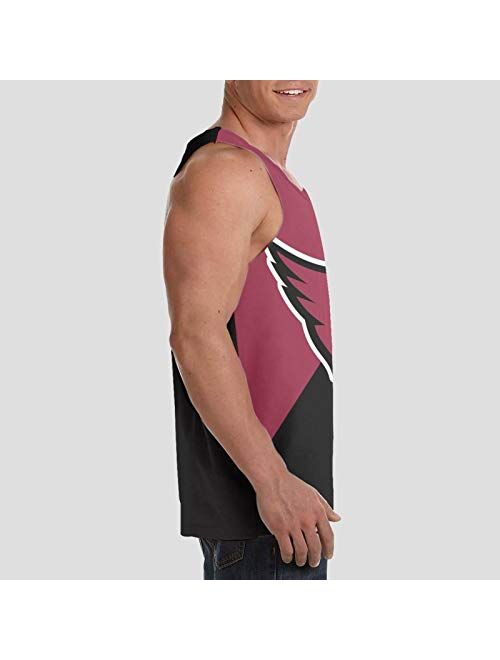 VF LSG FootballTeam Men's Print Tank Tops Breathable Summer Casual Sleeveless Tee