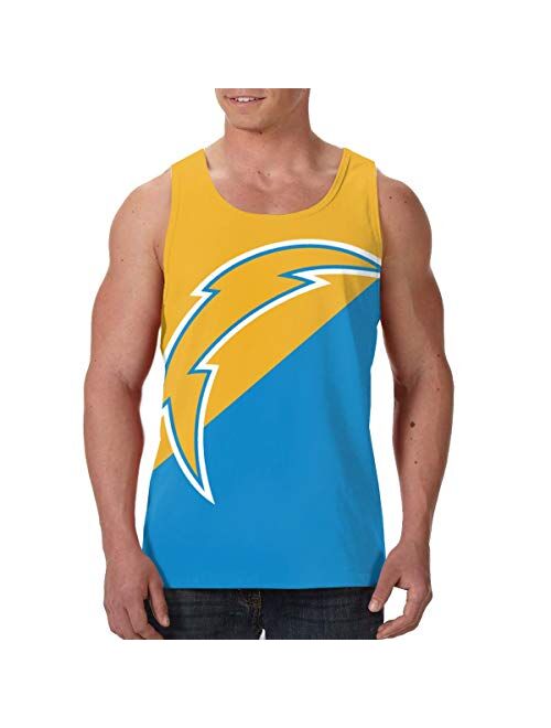 VF LSG FootballTeam Men's Print Tank Tops Breathable Summer Casual Sleeveless Tee