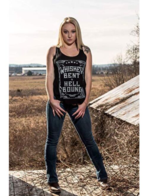 TRAILS "Whiskey Bent and Hell Bound Soft Tank Top