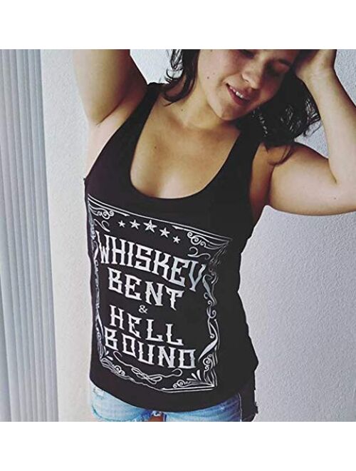 TRAILS "Whiskey Bent and Hell Bound Soft Tank Top