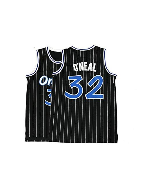 Men's Orlando 32 Jersey O'Neal Sport T-Shirts Shaquille Stripes Mesh Tank