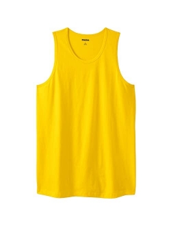 KingSize Men's Big and Tall Shrink-Less Lightweight Tank Shirt