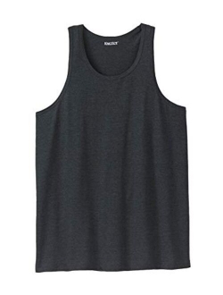 KingSize Men's Big and Tall Shrink-Less Lightweight Tank Shirt