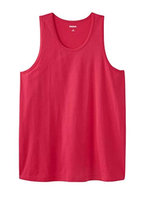 KingSize Men's Big and Tall Shrink-Less Lightweight Tank Shirt