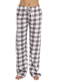 Just Love 100% Cotton Jersey Women Plaid Pajama Pants Sleepwear