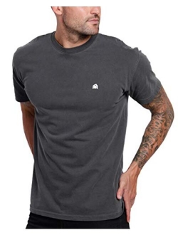 INTO THE AM Men's T-Shirts - Premium Short Sleeve Casual Crew Neck Tee Shirt