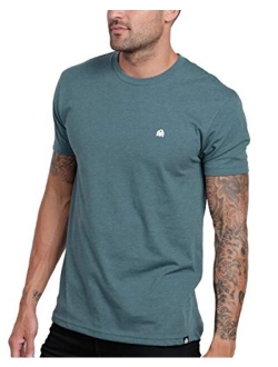 INTO THE AM Men's T-Shirts - Premium Short Sleeve Casual Crew Neck Tee Shirt