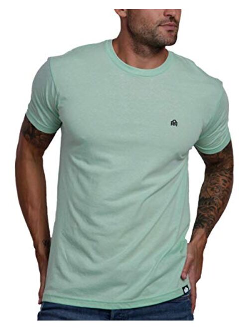 INTO THE AM Men's T-Shirts - Premium Short Sleeve Casual Crew Neck Tee Shirt