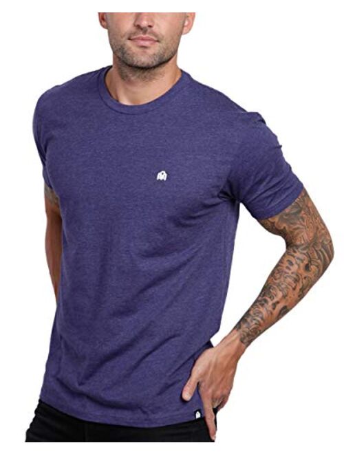 INTO THE AM Men's T-Shirts - Premium Short Sleeve Casual Crew Neck Tee Shirt