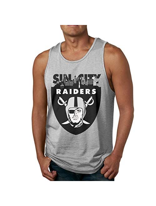 Las Vegas Raiders Sin City1 3 Man Sleeveless Shirts Tank Top Shirt