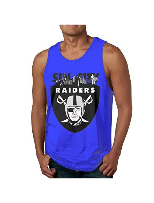 Las Vegas Raiders Sin City1 3 Man Sleeveless Shirts Tank Top Shirt