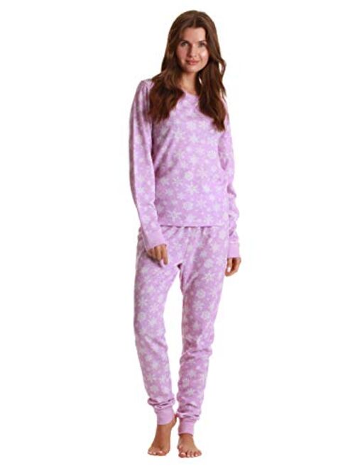 Just Love Women's Thermal Underwear Pajamas Set