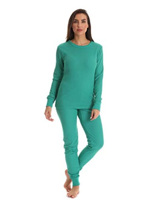 Just Love Women's Thermal Underwear Pajamas Set