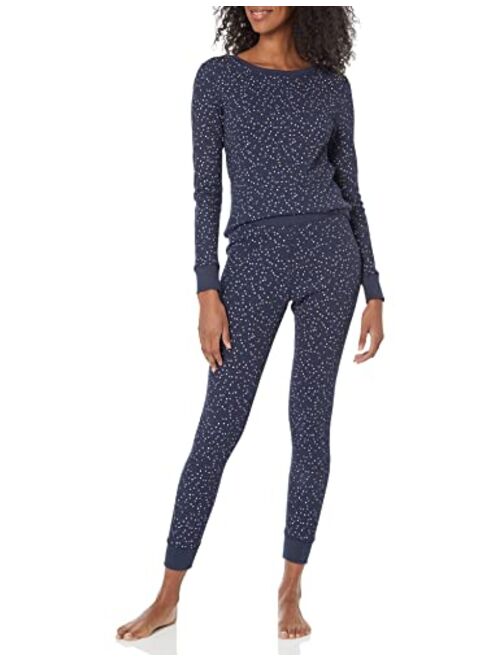 Amazon Essentials Women's Waffle Snug Fit Pajama Set