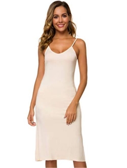 LifeBest Women's Full Slips Cami Long Spaghetti Strap Under Dress