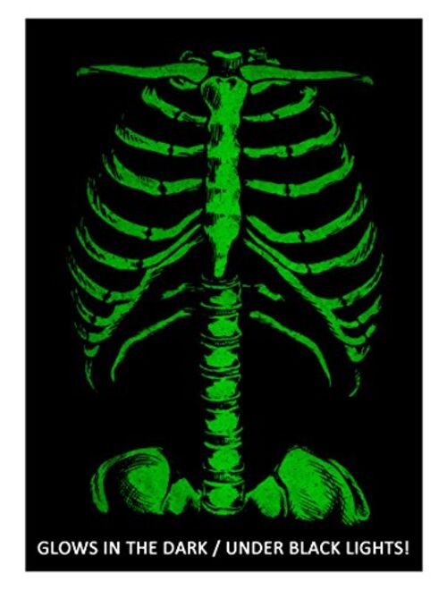 Skeleton Rib Cage | Jumbo Print Novelty Halloween Costume Ladies' T-Shirt