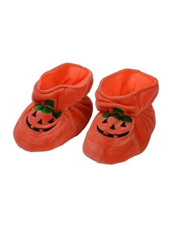 Unsiex Infant Baby Boys Girls Halloween Pumpkin Costume Romper Bodysuit Outfits Dress Up Set