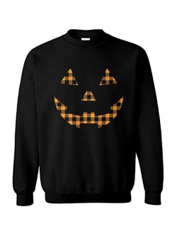 Pumpkin Face - Halloween Costume Unisex Crewneck Sweatshirt