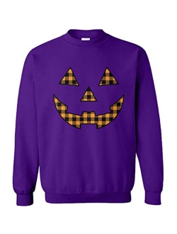 Pumpkin Face - Halloween Costume Unisex Crewneck Sweatshirt