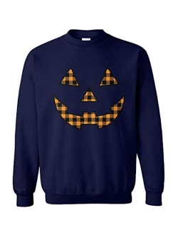 Pumpkin Face - Halloween Costume Unisex Crewneck Sweatshirt