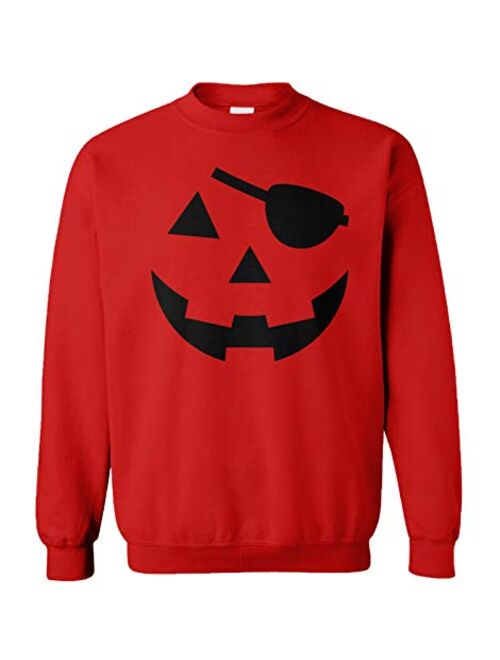 Pumpkin Face - Halloween Costume Unisex Crewneck Sweatshirt