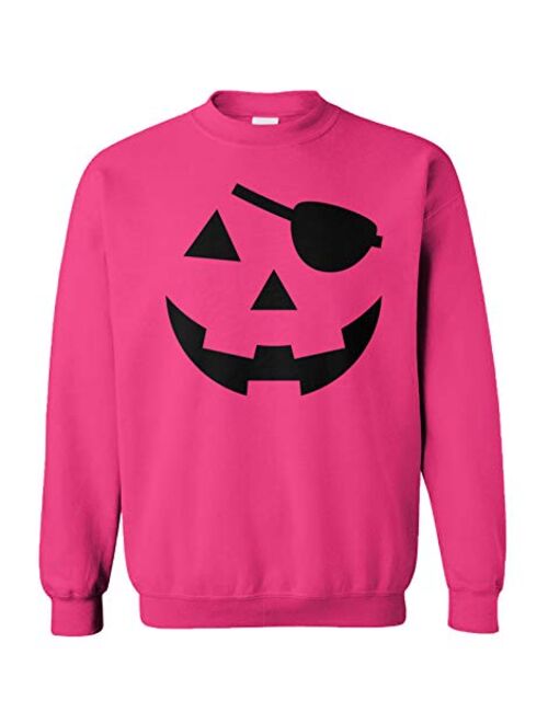 Pumpkin Face - Halloween Costume Unisex Crewneck Sweatshirt