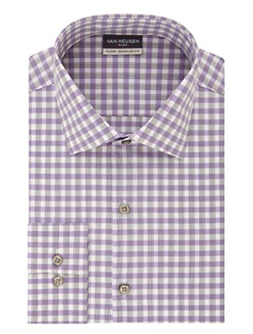 Van Heusen Men's Dress Shirt Regular Fit Flex 3