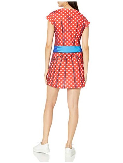 Faux Real Women's 3D Photo-Realistic Short Sleeve Halloween Dress