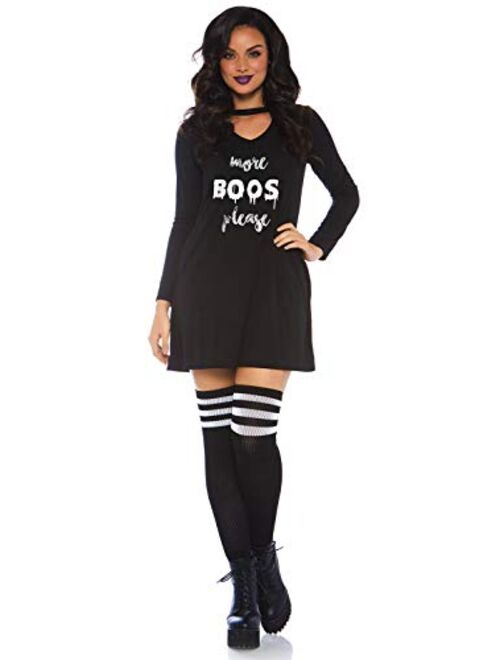 Leg Avenue Women's Casual Halloween Costume Jersey Shirt Dress