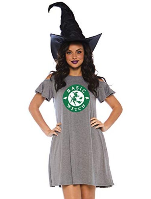 Leg Avenue Women's Casual Halloween Costume Jersey Shirt Dress