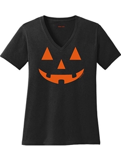 Jack O' Lantern Pumpkin Halloween Costume T-Shirt for Men Women