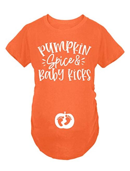 Spadehill Women's Halloween Short Sleeve Maternity T Shirt