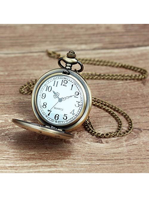 Vintage Pocket Watch with Chain