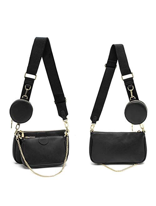 Small Crossbody Bags For Women Multipurpose Golden Zippy Handbags