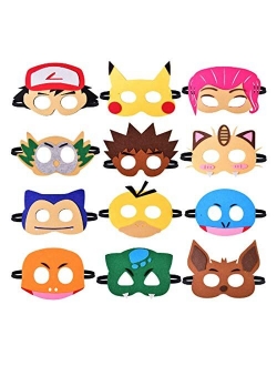 Halloween Animal Party Friends of The Forest Farm Animal Camping Felt Birthday Party mask Role Play Cartoon mask