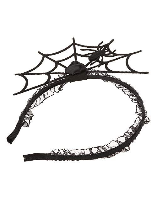 LERTREE 3PCS Halloween Spider Web Headbands Cosplay Party Hairband Dress Up Hair Accessories