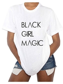 BLACKOO Women Fashion Summer T-Shirts Casual Crewneck Girl Tops Tee