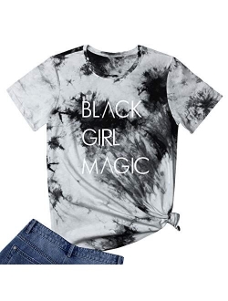 BLACKOO Women Fashion Summer T-Shirts Casual Crewneck Girl Tops Tee