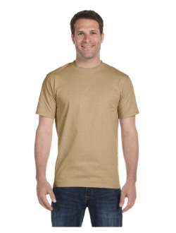 5180 Cotton Solid Short Sleeve Crew Neck T-Shirt