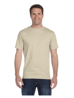 5180 Cotton Solid Short Sleeve Crew Neck T-Shirt