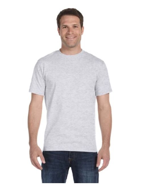 Hanes 5180 Cotton Solid Short Sleeve Crew Neck T-Shirt