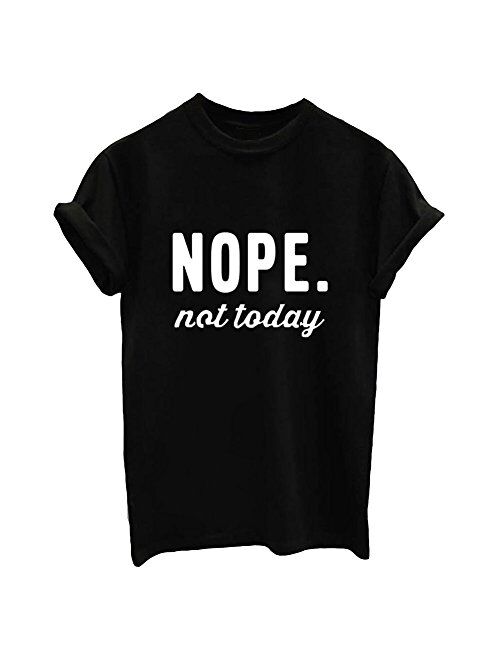 YITAN Women's Cute Juniors Tops Teen Girl Tee Funny T Shirt