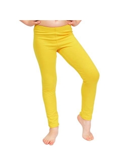 Stretch is Comfort Cotton Girl's and Women's Footless Leggings Made in The USA