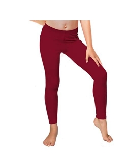 Stretch is Comfort Cotton Girl's and Women's Footless Leggings Made in The USA